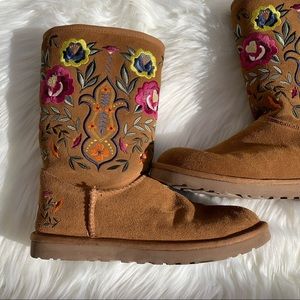Embroidered UGG Boots